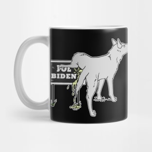 Funny Anti Biden Not My President Political Humor Mug